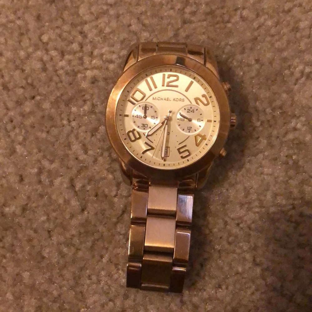 Michael Kors gold watch